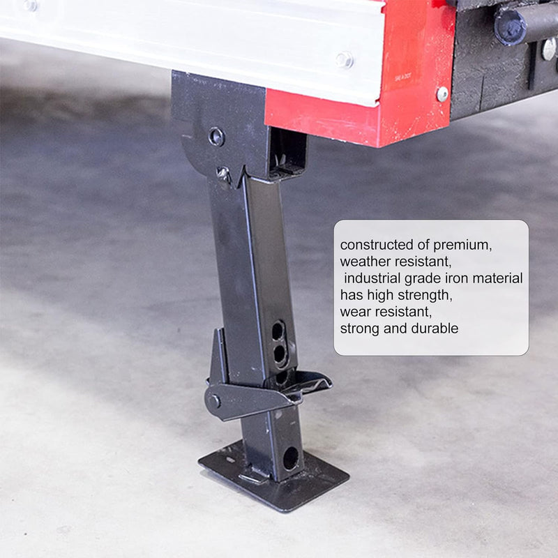 2 STÜCKE Anhänger-Stabilisator-Wagenheber, Teleskopierbare RV-Schwenkwagenheber Unterstützen 1000 Lb