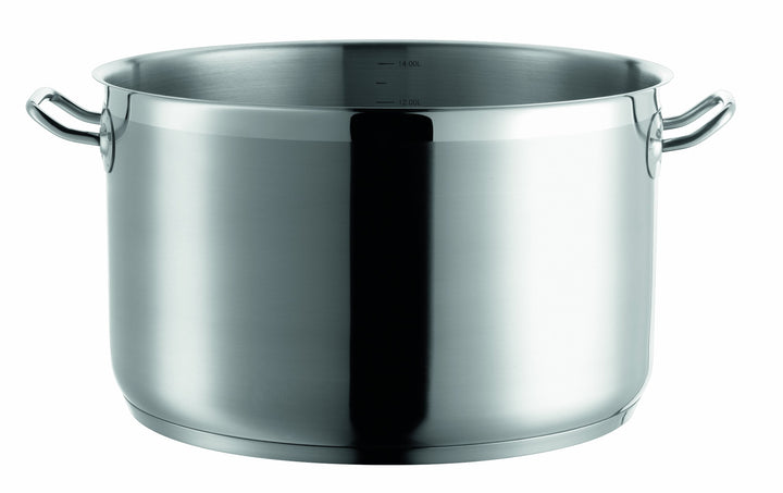 Mäser, Serie Professional, Fleischtopf 32 cm, Topf aus hochwertigem Edelstahl 18/10, Induktion, Lite
