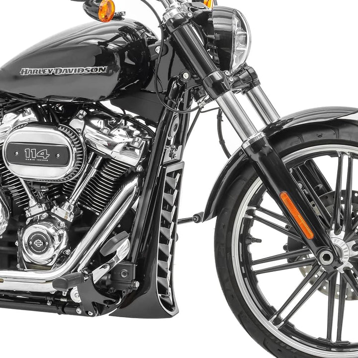 Bugspoiler Kompatibel für Harley Softail Fat Bob / 114 18-21 Kühlerverkleidung CV4