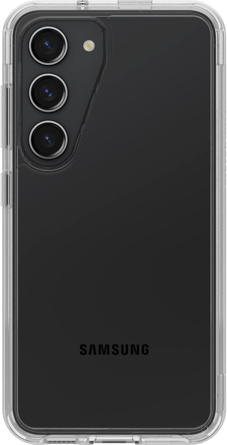 OtterBox Symmetry Clear Hülle für Samsung Galaxy S23, sturzsicher, schützende Hülle, 3x getestet nac