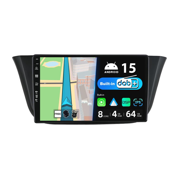 JOYX Android 13 IPS Autoradio - [Eingebaut DAB] - Passt für Iveco Daily VI (2014-2021) - Kabellos Ca