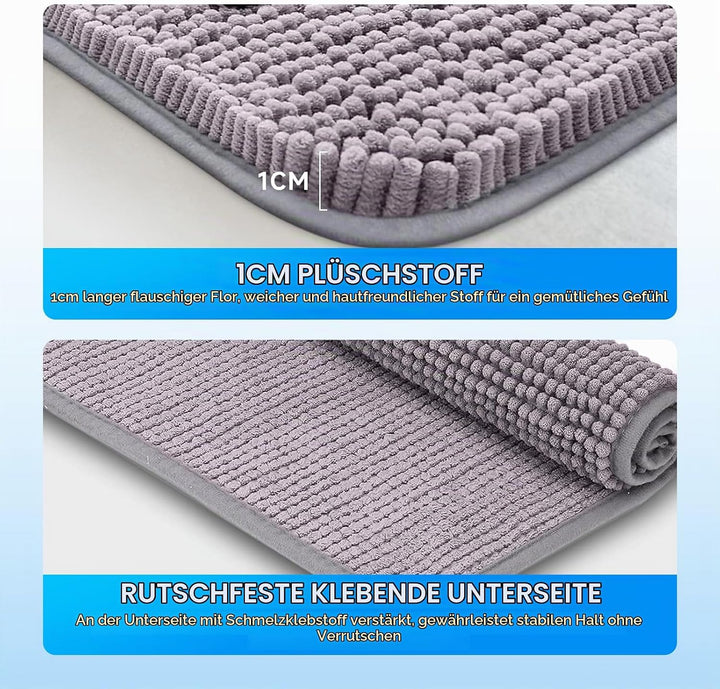 2 Stück Nagerteppich 60×40cm, Meerschweinchen Zubehoer Waschbar, Hasen Zubehör, Pipipads Meerschwein