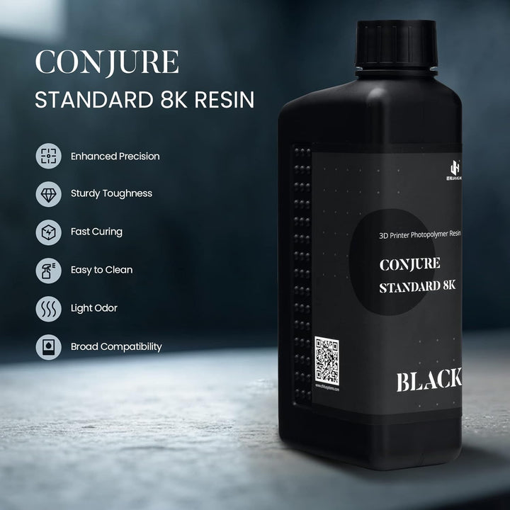 1Kg Conjure Standard 8K 3D-Drucker-Harz, schrumpfungsarmes 405nm UV-härtendes Standard-Photopolymer-