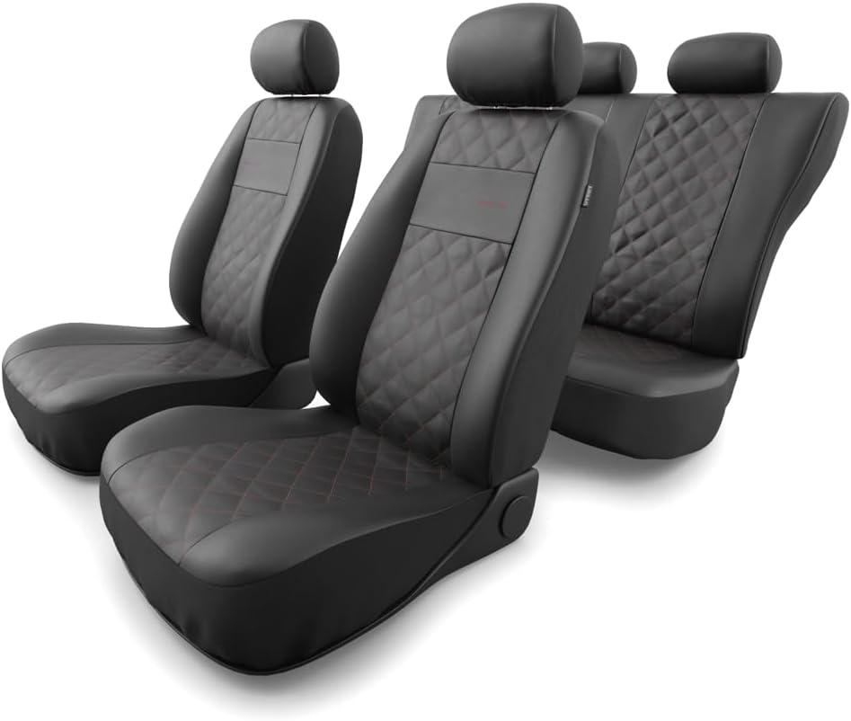 Mossa - Universal Sitzbezüge Auto kompatibel mit VW Volkswagen T-ROC (2017- ) - Autositzbezüge Schon