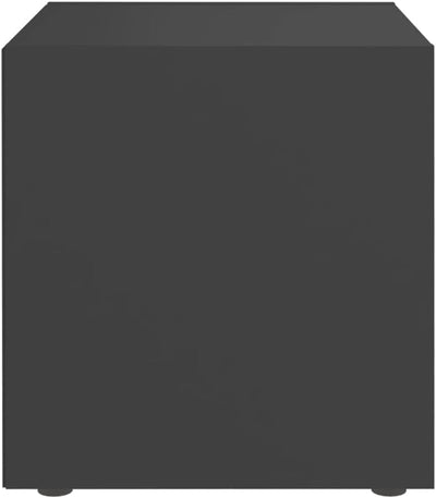 homiuse TV-Schränke 4 STK. Grau 37x35x37 cm Holzwerkstoff TV-Lowboard Fernsehtisch TV Board Fernsehs
