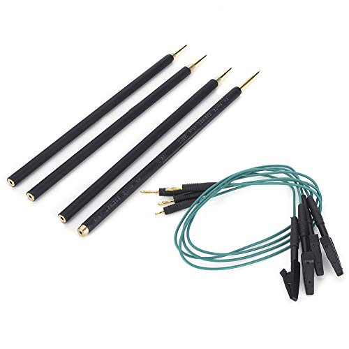 KIMISS ECU-Programm, 4 Stück/Satz Sondenstifte LED BDM-Rahmenstifte mit Anschlusskabelersatz für KTA