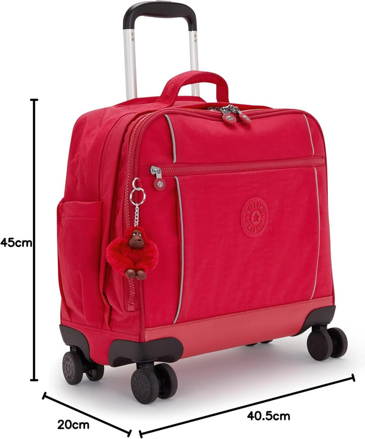 Kipling NEW STORIA, Kinder-Schultasche mit 4 Rollen 360°, Leicht, 45 cm, 25 L, 2.25 kg, True Pink, T