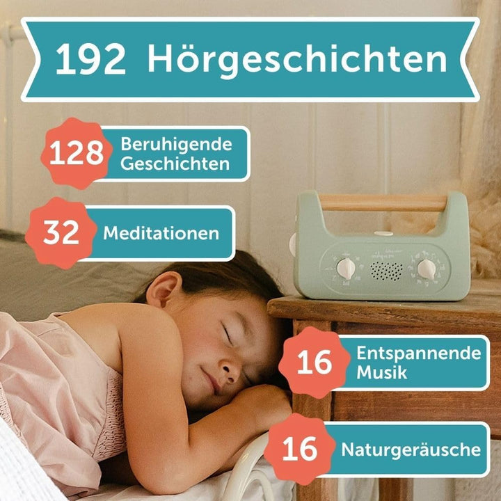 My Little Morphée - Meditationsbox zur Förderung von Schlaf und Beruhigung von Kindern ab 3 Jahren,