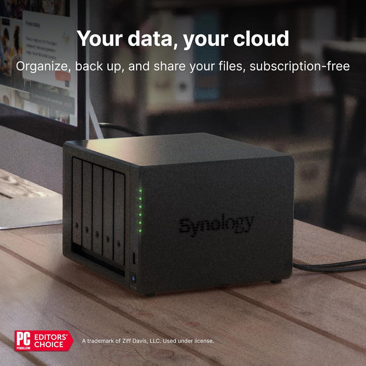 Synology 5-Bay DiskStation DS1522+ (Diskless) 5-bay; 8GB DDR4 DS1522+ DiskStation, 5-bay; 8GB DDR4 D