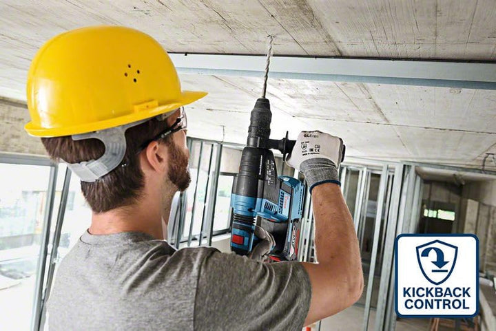 Bosch Professional 18V System Akku Bohrhammer GBH 18V-26 F (2.6 Joule, SDS plus, Bohren & Meisseln,