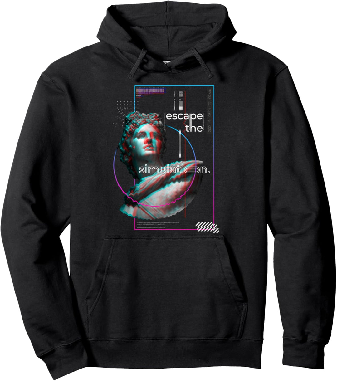 Vaporwave Aesthetic Clothes Sad Soft Grunge Indie Pullover Hoodie