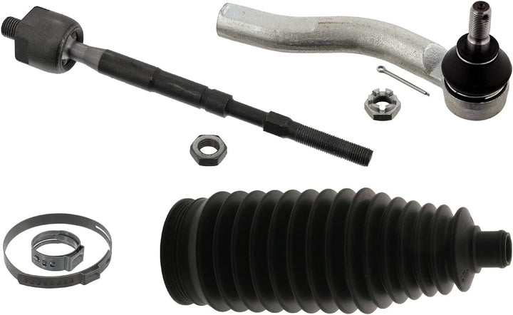 febi bilstein 39591 Spurstange mit Lenkmanschettensatz , 1 Stück Vorderachse rechts, Vorderachse rec
