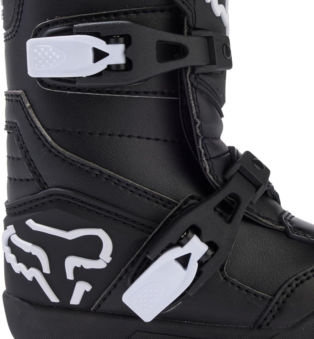 Fox Racing Unisex Kinder Comp Motocross-Stiefel 30 EU Schwarz, 30 EU Schwarz