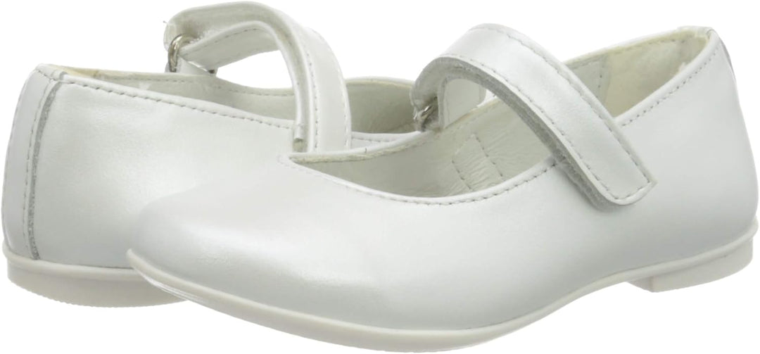 PRIMIGI Mädchen Primigi® Ballerina BambinaMary Jane Halbschuhe 35 EU Weiss Bianco 5437500, 35 EU Wei
