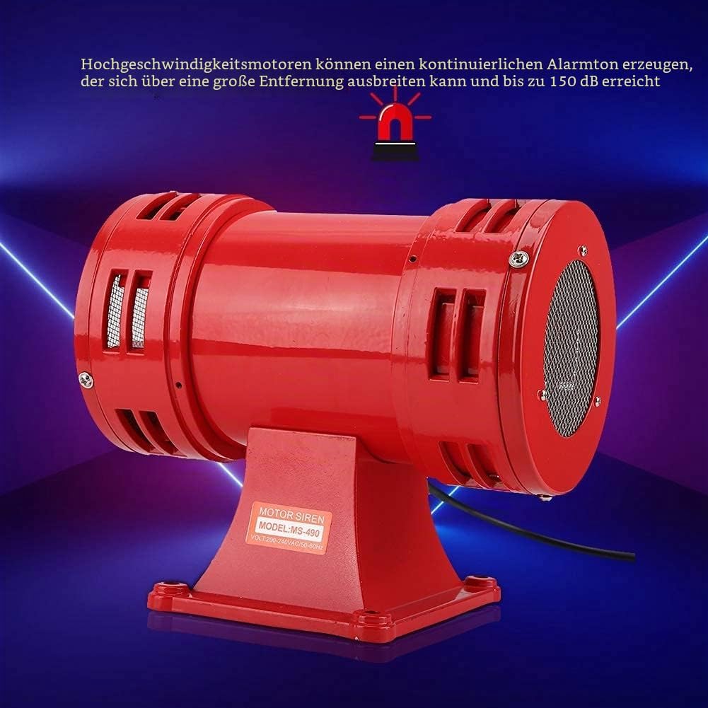 Elektromotorbetriebene Sirene der Industrie-150db, laute industrielle elektromotorbetriebene Hupe/Wa