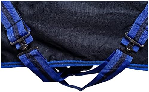 RL24 - Winterdecke 300g Füllung 600D BASICLINE dunkelblau 95cm Dunkelblau (Altes Modell) 95cm (300g/