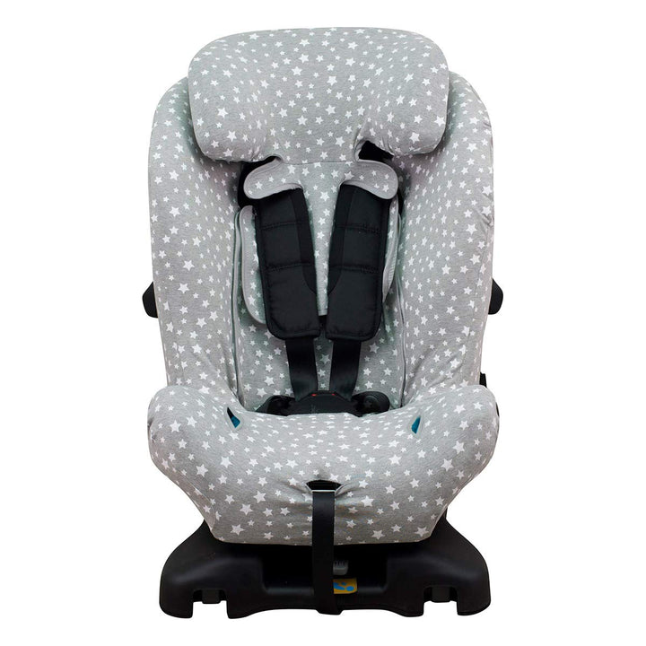 JYOKO KIDS Bezug für Autositz kompatibel mit Axkid (White Star, Axkid Minikid Kidzone Duofix) Axkid