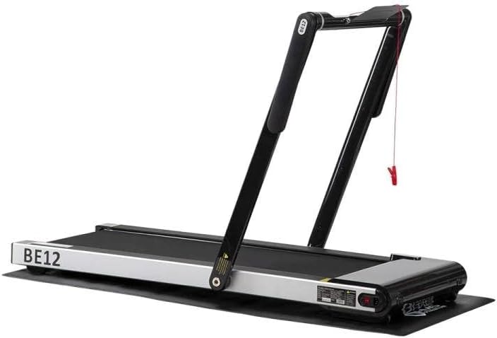 HMS Bodenschutzmatte Premium Unterlegmatte für Fitnessgeräte | rutschfeste Schutzmatte Fitness | gro