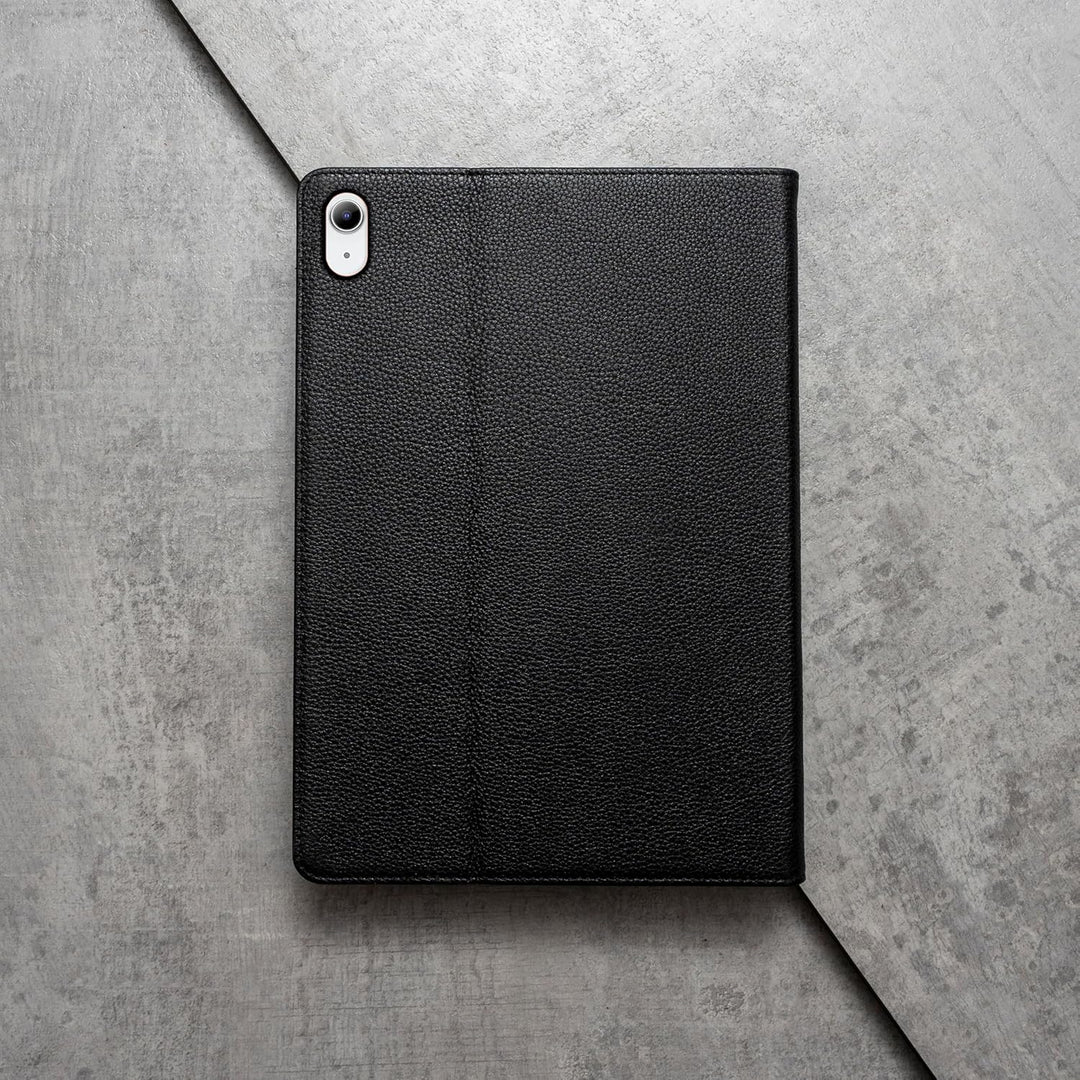 Porter Riley - Lederhülle für iPad 10. Generation (10.9") Ausgabe 2022. Premium Echtleder Standhülle