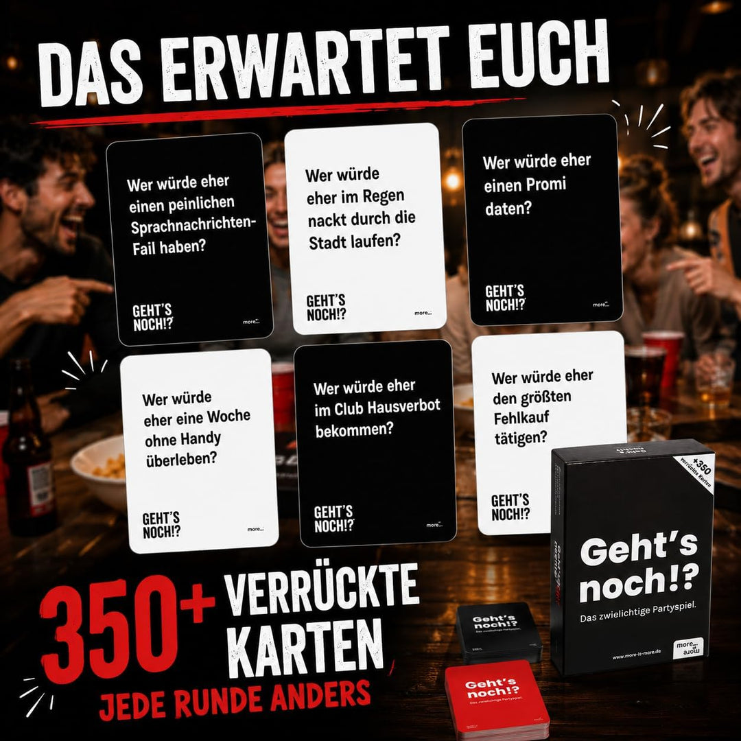 more is more Geht&