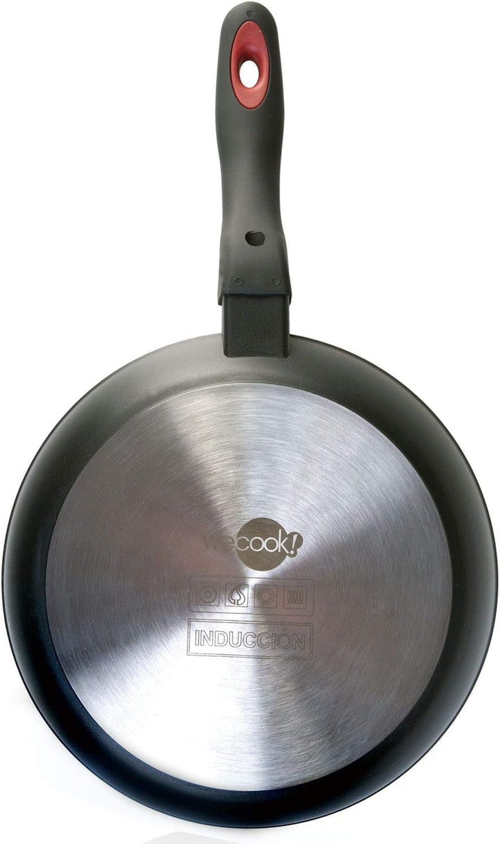 WECOOK! Ecostone Bratpfanne 22 cm, Antihaftbeschichtung XYLAN Plus Ökologisch PFOA-frei, Geschmiedet