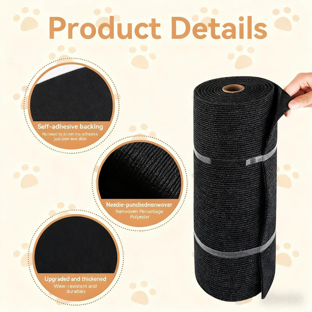 Kratzschutz Sofa Katze, Kratzmatte Selbstklebend für Sofa & Wand, Katzen Kratzbrett, Trimmbarer Schu