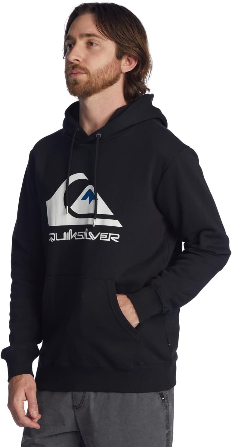 Quiksilver Big Logo - Kapuzenpulli für Männer Blau Anthracite XS, Anthracite XS