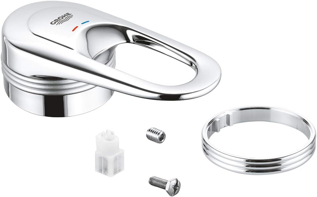GROHE Hebel (Original Ersatzteil, Langlebig, Robust, Herstellergarantie: 5 Jahre), Chrom/mattchrom,