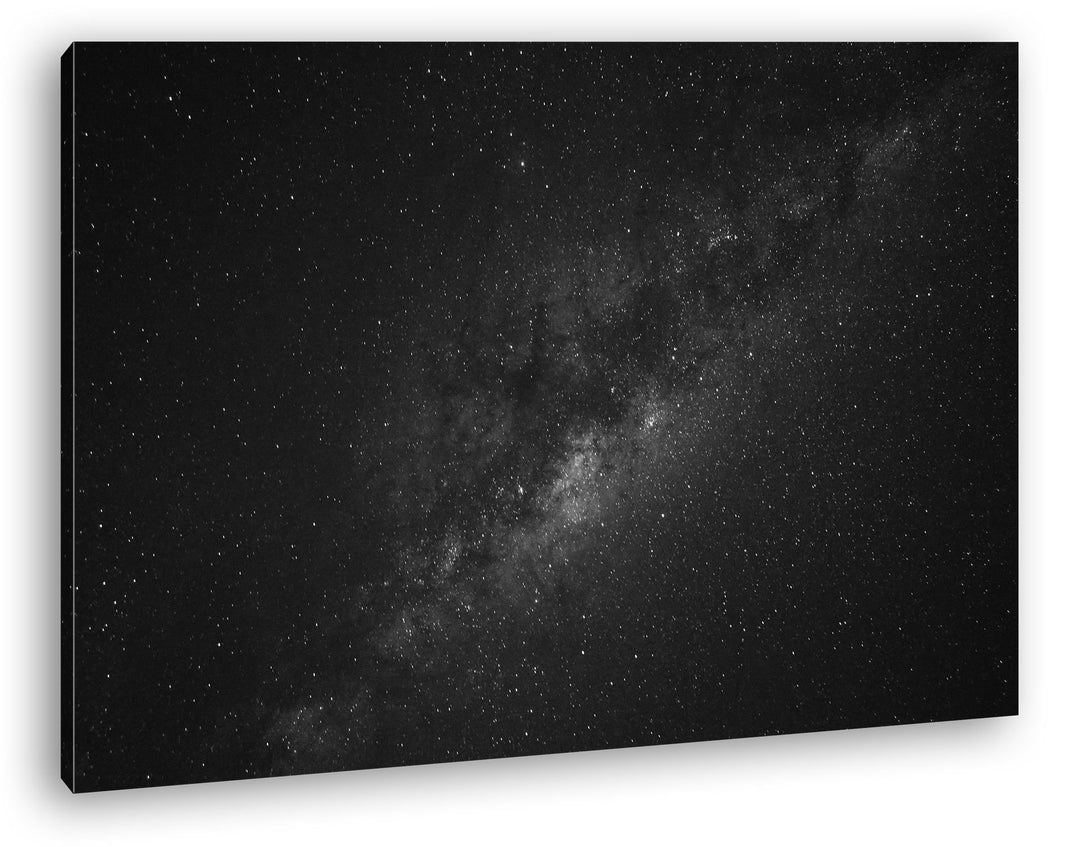 deyoli Aufnahme der Milchstrasse Effekt: Schwarz/Weiss Format: 80x60 als Leinwand, Motiv fertig gera