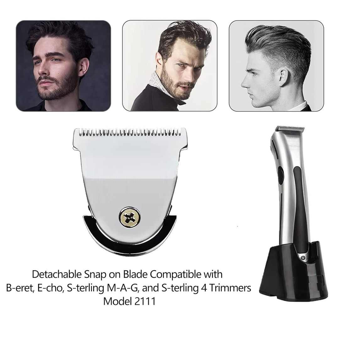 BESTBOMG Ersatzklingen Abnehmbare Klinge Kompatibel mit Beret, Echo, Sterling MAG, Sterling 4 Trimme