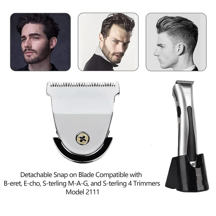 BESTBOMG Ersatzklingen Abnehmbare Klinge Kompatibel mit Beret, Echo, Sterling MAG, Sterling 4 Trimme