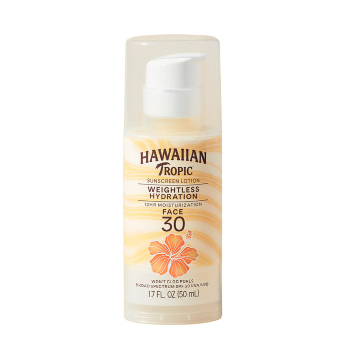 Hawaiian Tropic Silk Hydration Weightless Face Lotion LSF 30, 48 ml