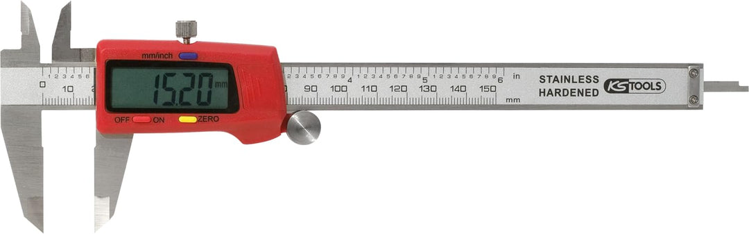 KS Tools 300.0532 Digital-Messschieber 0-150 mm Einzigartig, Einzigartig