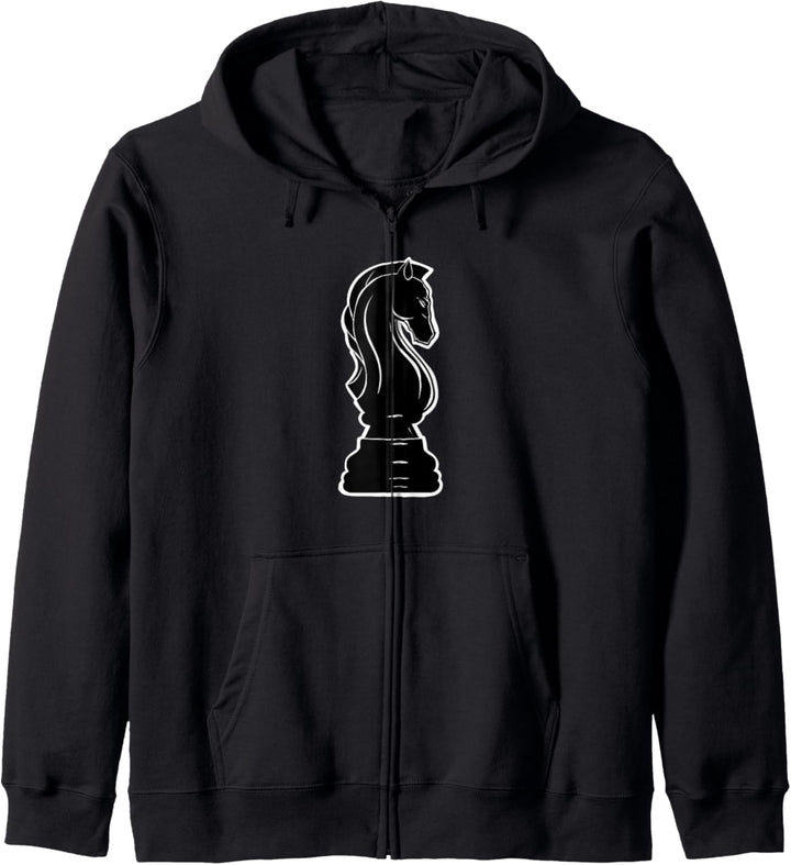 Black Knight Chess Knight Chess Black Knight Kapuzenjacke