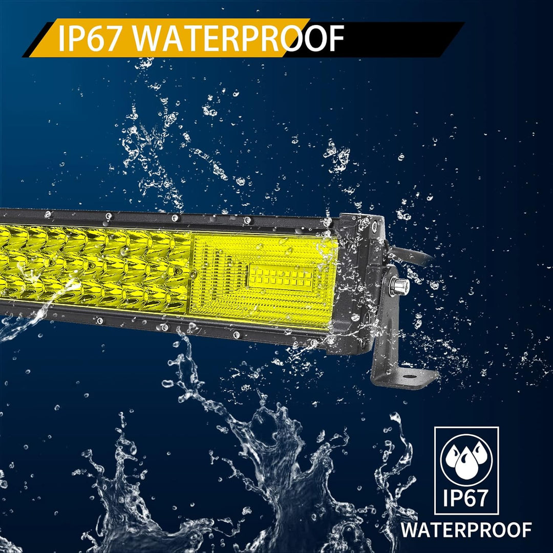 RIGIDON wasserdichte Led lichtleiste, 12V 24V 22 Zoll 55cm 270W Offroad Beleuchtung led Work Light b