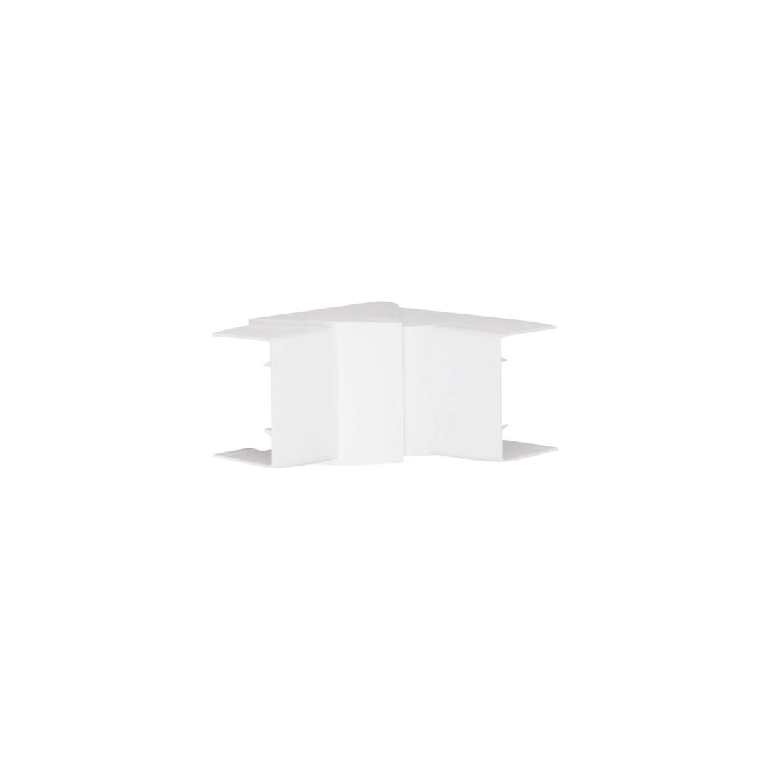 Verstellbarer Innenwinkel 40 x 57 mm Verkehrsweiss - Innenwinkel für Kanal