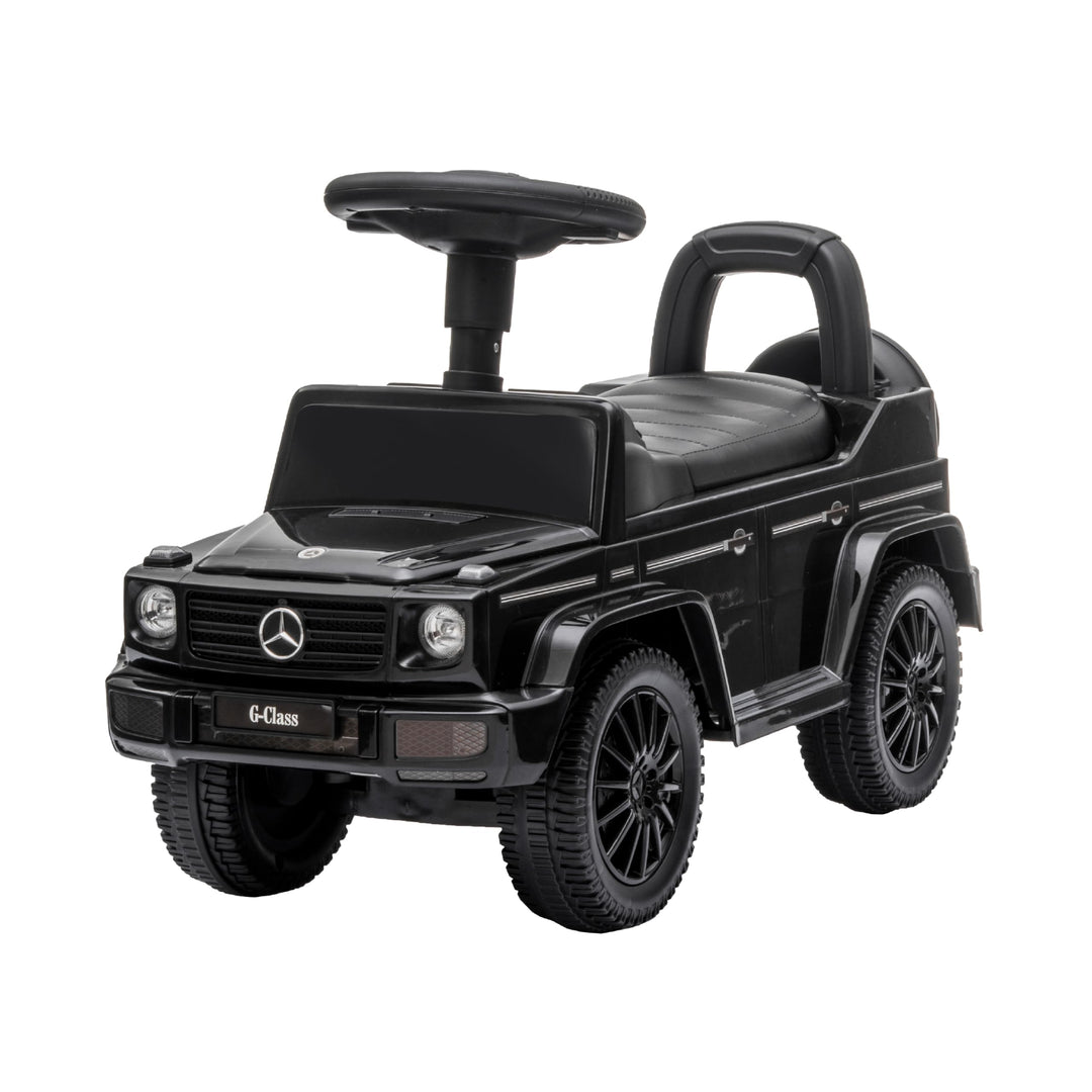 Baroni Toys SUV Mercedes Ride-On Schiebeauto für Kinder von 1-4 Jahren, realistische Geräusche, ruts