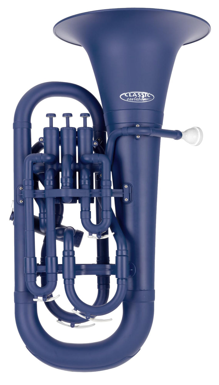 Classic Cantabile MardiBrass Kunststoff Bb-Euphonium - 4 Aluminium-Ventile - nur 2,2 kg leicht - ink