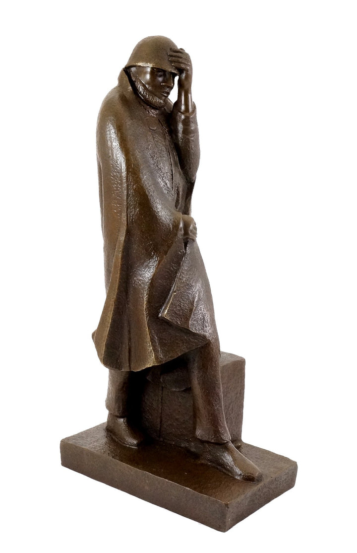 Kunst & Ambiente - Wanderer im Wind (1934) - Ernst Barlach Figur - Barlach Plastik - Skulpturen - Br