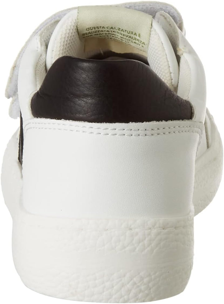 PRIMIGI Unisex Kinder Pun 19200 Sneaker 28 EU Bianco Nero, 28 EU Bianco Nero