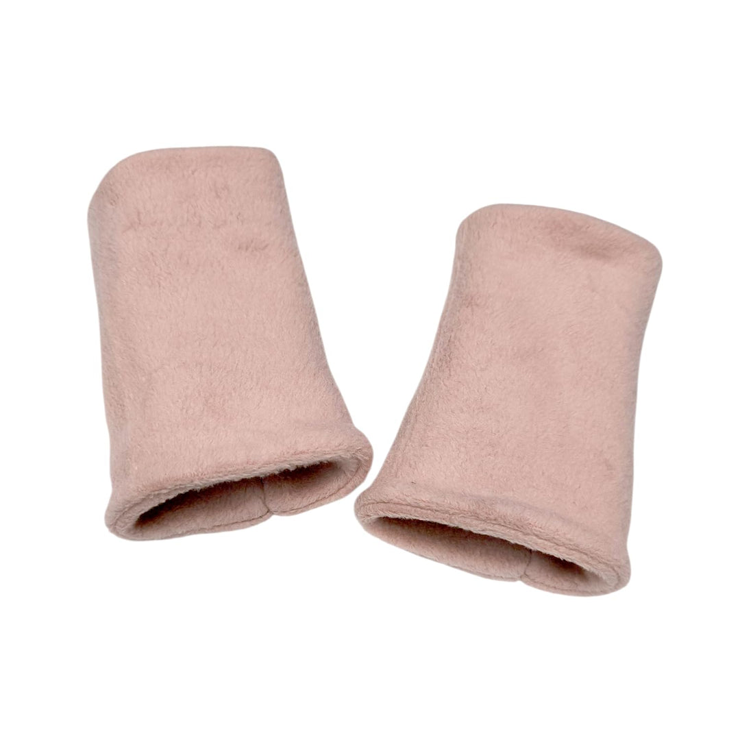Britta Meier Baumwoll-Fleece Pulswärmer aus Ostfriesland Alt-rosa, Alt-rosa