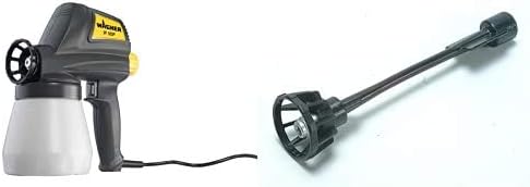 WAGNER Farbsprühsystem W 180 P für lösemittelhaltige & wasserlösliche Farben + WAGNER flexible Düsen