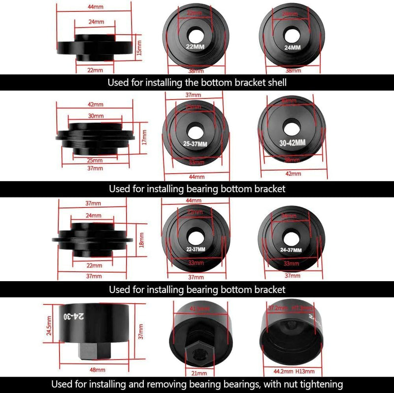 Lixada Quick Release Conversion Fahrrad Unterseite Kit zum Installieren und Entfernen der Halterung