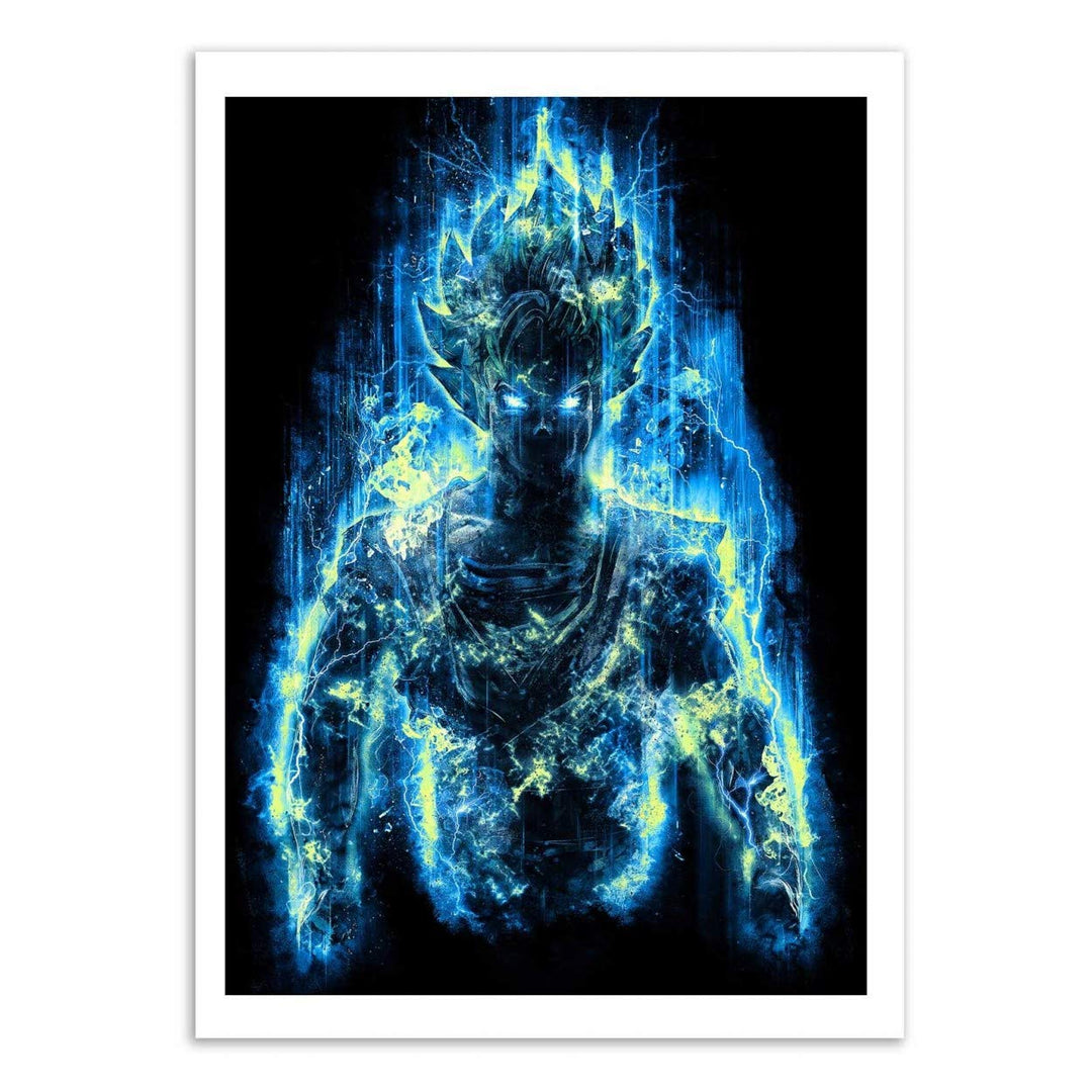 Wall Editions Art-Poster - God Goku - Barrett Biggers