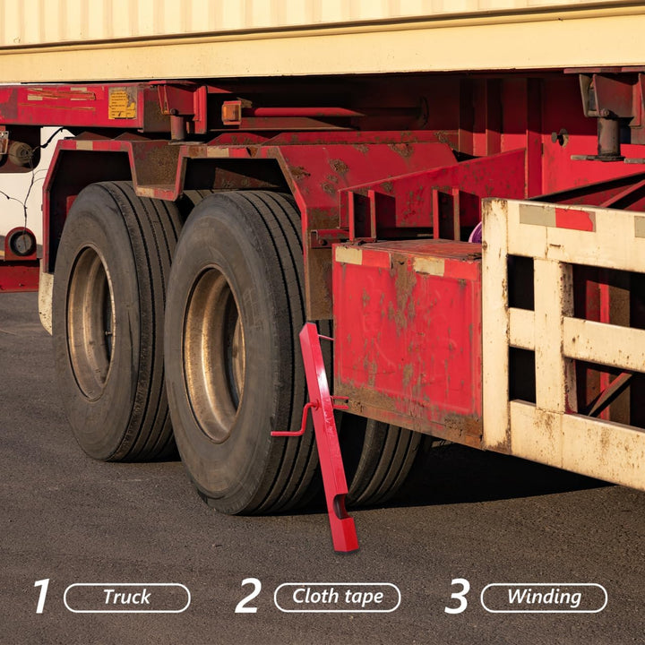 NUOBESTY LKW Spanngurtwickler Manuell Manueller Gurtwickler Strap Winder Handbetriebenes Werkzeug zu