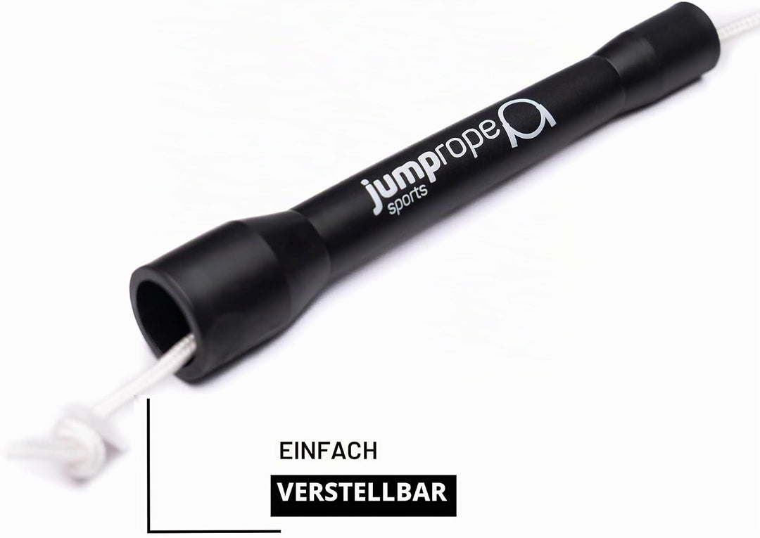 Professionelles Rope Skipping Wettkampf Springseil BEAD (3.0m Seillänge - verstellbar), Ocean
