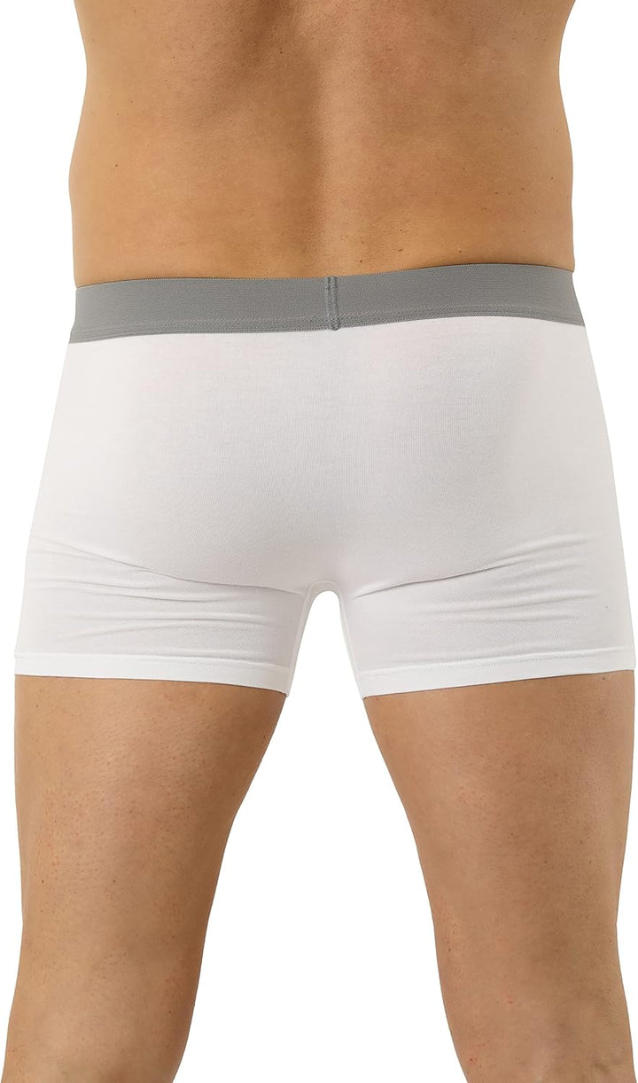 Albert Kreuz Herren Retroshorts Micromodal 2er Pack weiss XL Weiss, XL Weiss