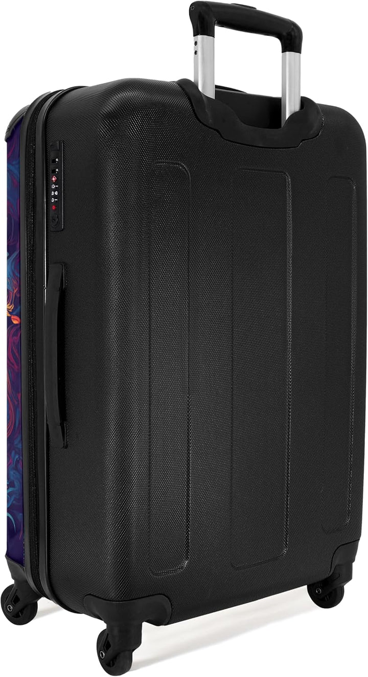 NoBoringSuitcases.com® Handgepäck, Hartschalenkoffer mit TSA Schloss, Trolley, Reisekoffer, Carry on