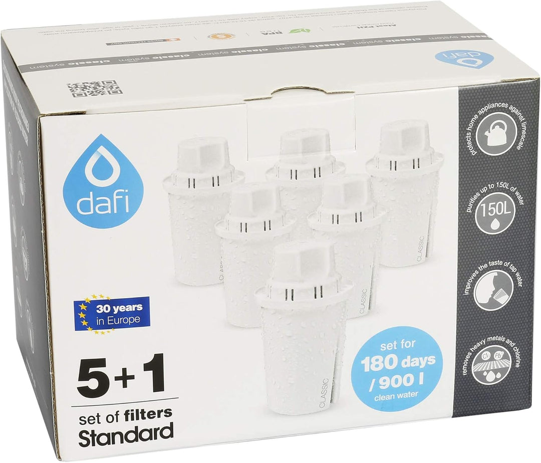 Pack 6 Filterkartuschen kompatibel mit Brita Classic®