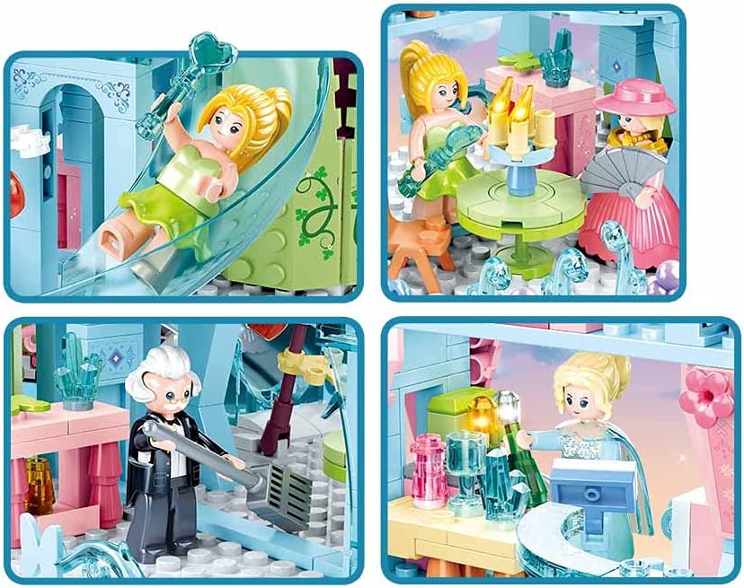 Sluban M38-B0898 of Winter – Fairy Tale Castle, 447 Stück, Mehrfarbig